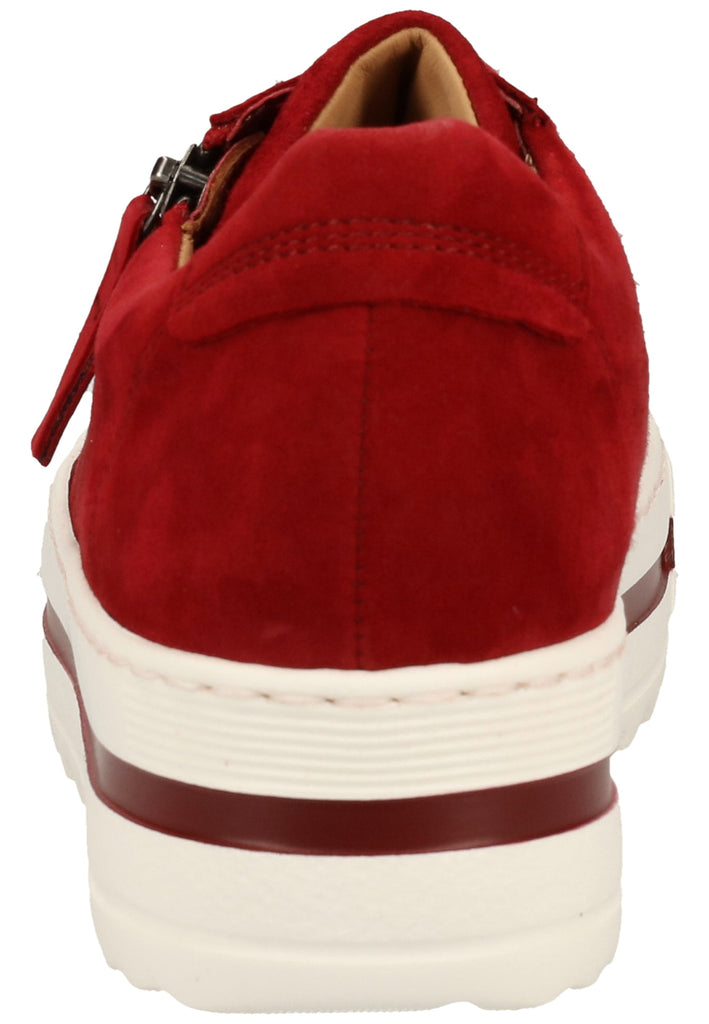 Gabor Sneaker Leder Rot - surf4shoes