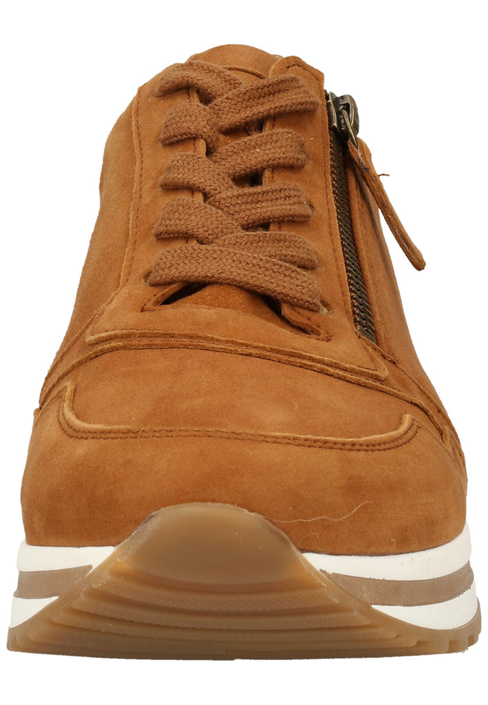 Gabor Sneaker Leder Hellbraun - surf4shoes