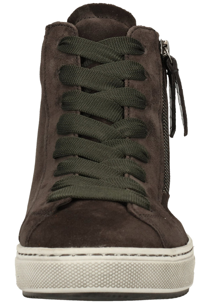 Gabor Sneaker Leder Dunkelgrau - surf4shoes