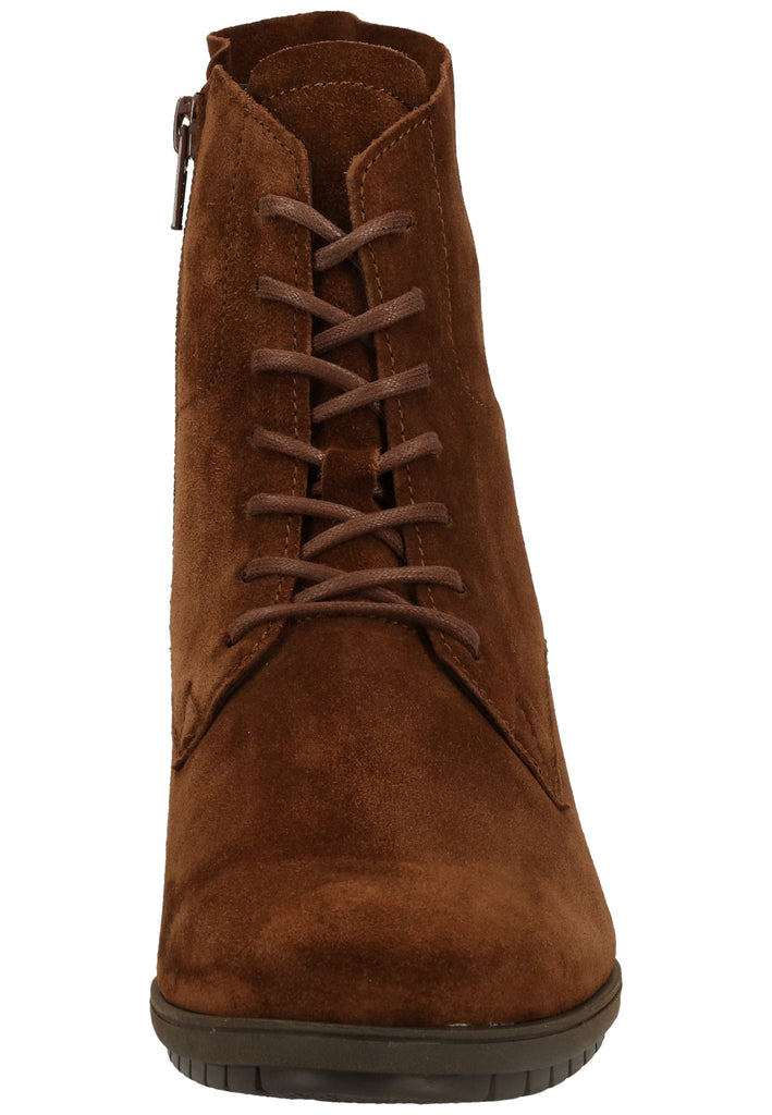 Gabor Stiefelette Veloursleder Whisky - surf4shoes