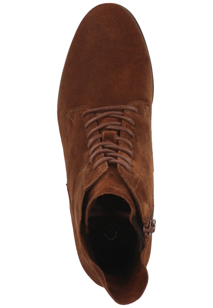 Gabor Stiefelette Veloursleder Whisky - surf4shoes
