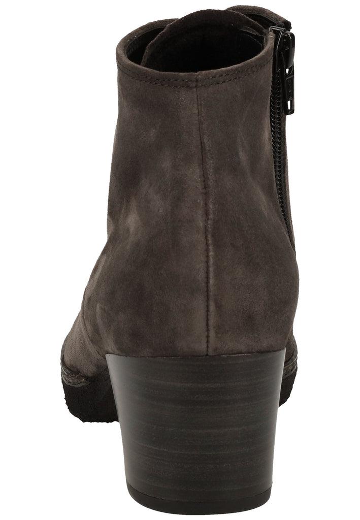 Gabor Stiefelette Leder Dunkelgrau - surf4shoes