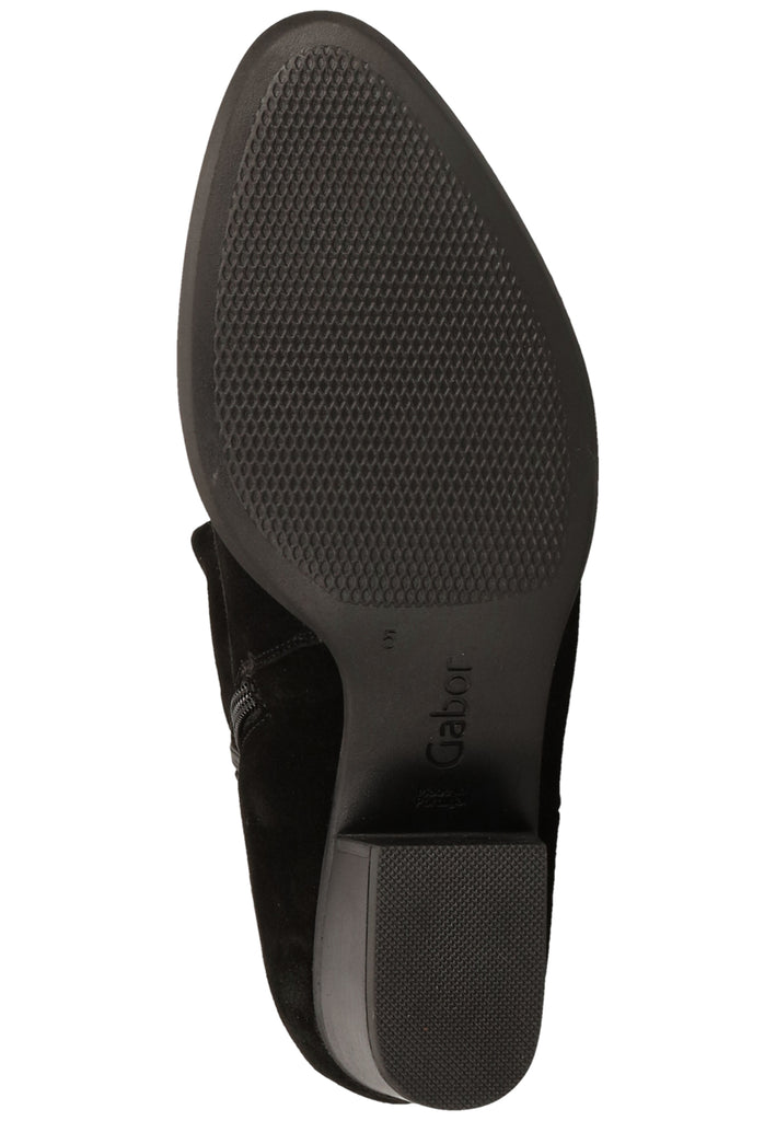 Gabor Stiefel Leder Schwarz - surf4shoes