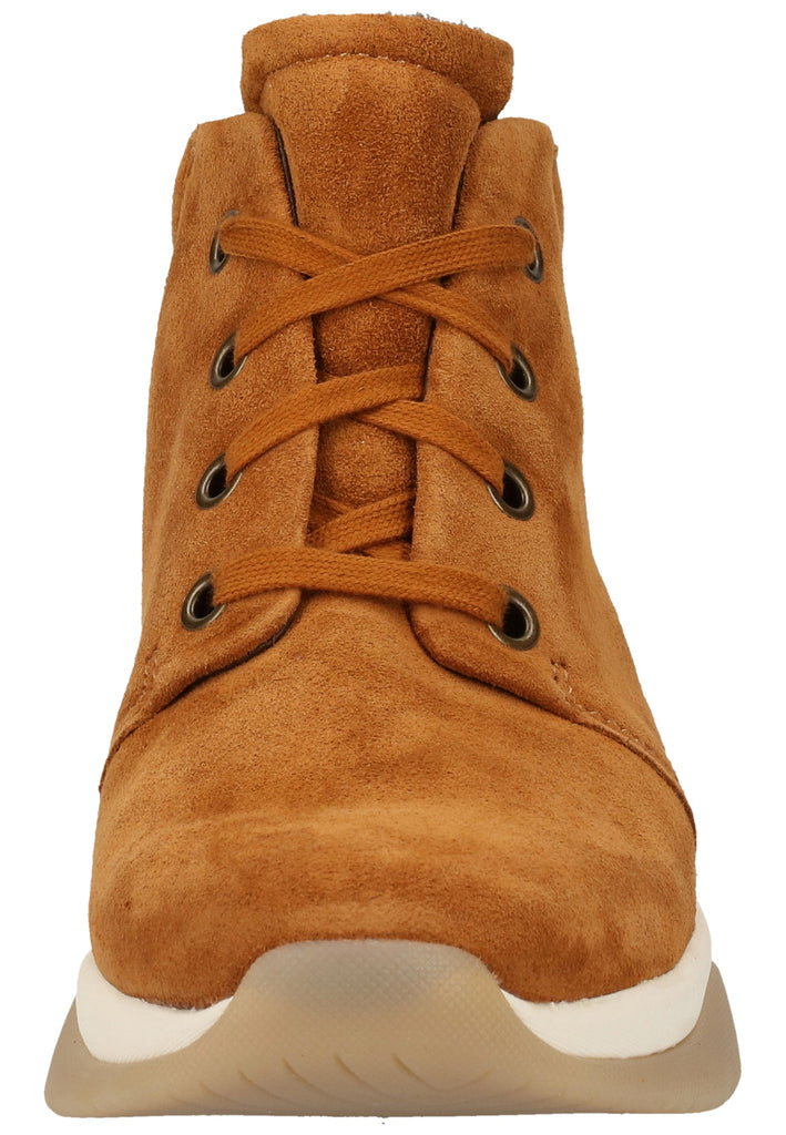 Gabor Stiefelette Leder Hellbraun - surf4shoes