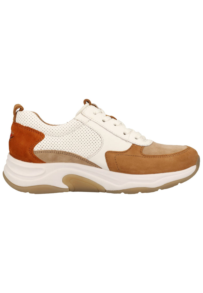 Gabor Sneaker Leder/Textil Beige/Weiß - surf4shoes