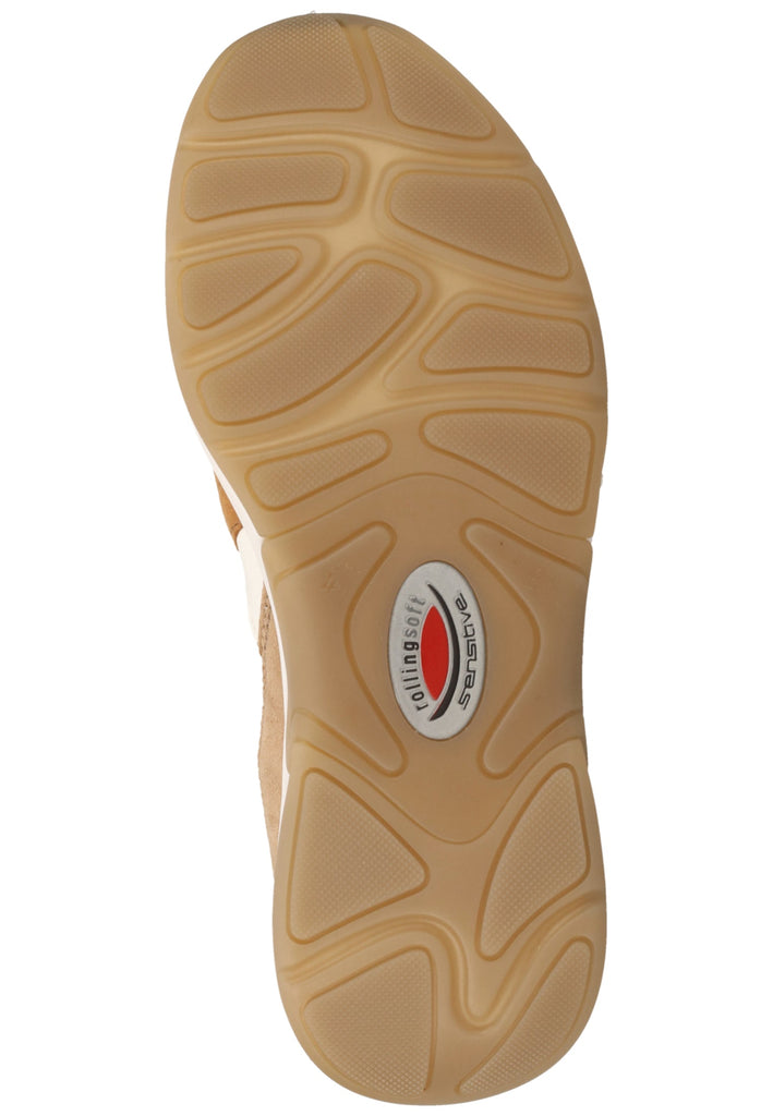 Gabor Sneaker Leder/Textil Beige/Weiß - surf4shoes