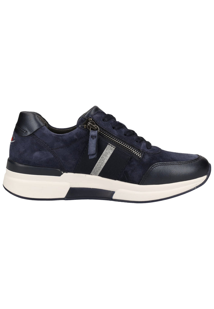 Gabor Sneaker Nubukleder Dunkelblau - surf4shoes