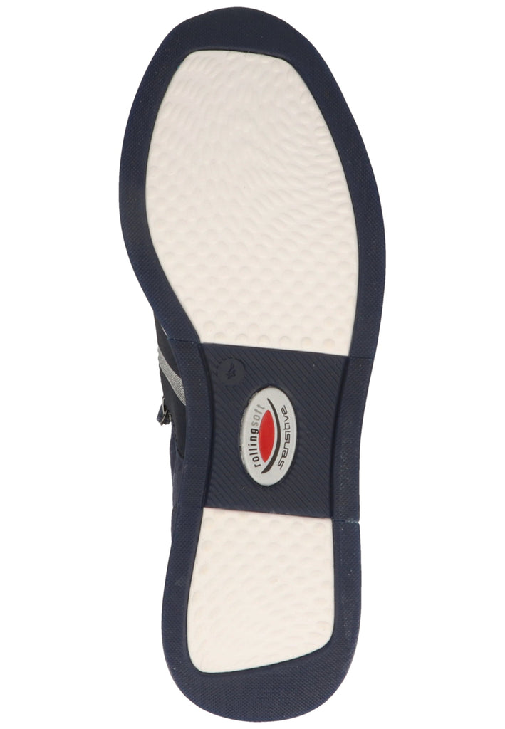 Gabor Sneaker Nubukleder Dunkelblau - surf4shoes
