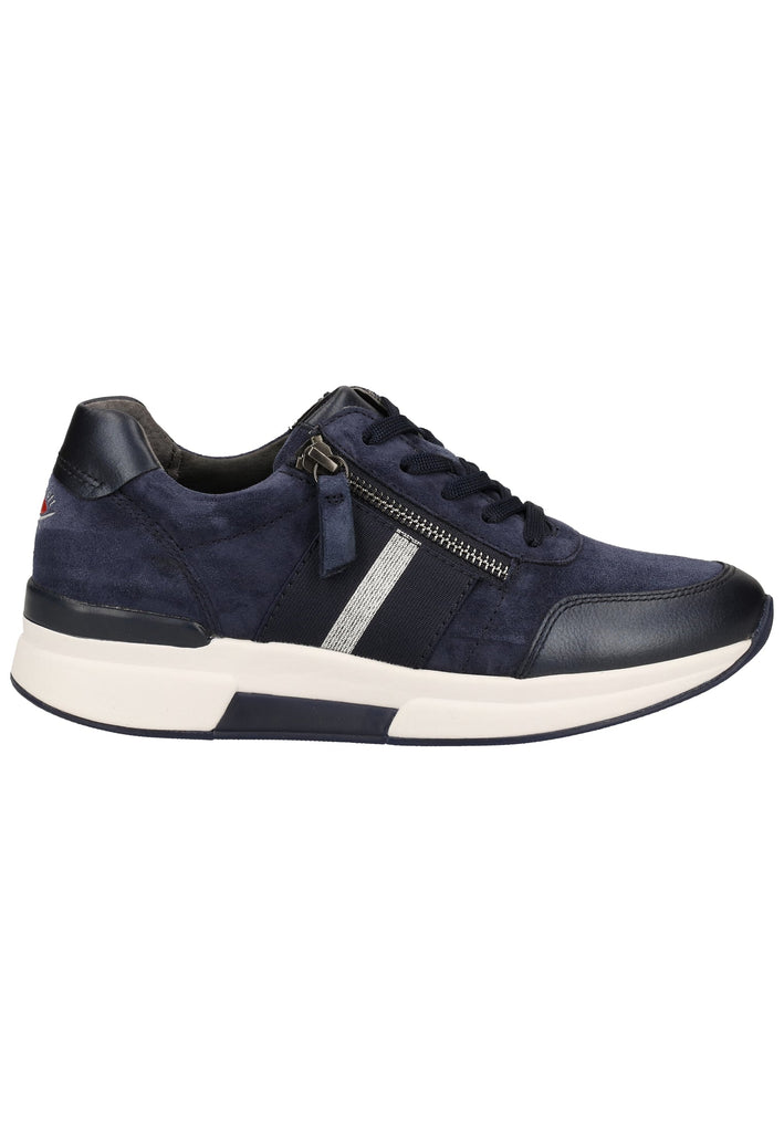Gabor Sneaker Nubukleder Dunkelblau - surf4shoes