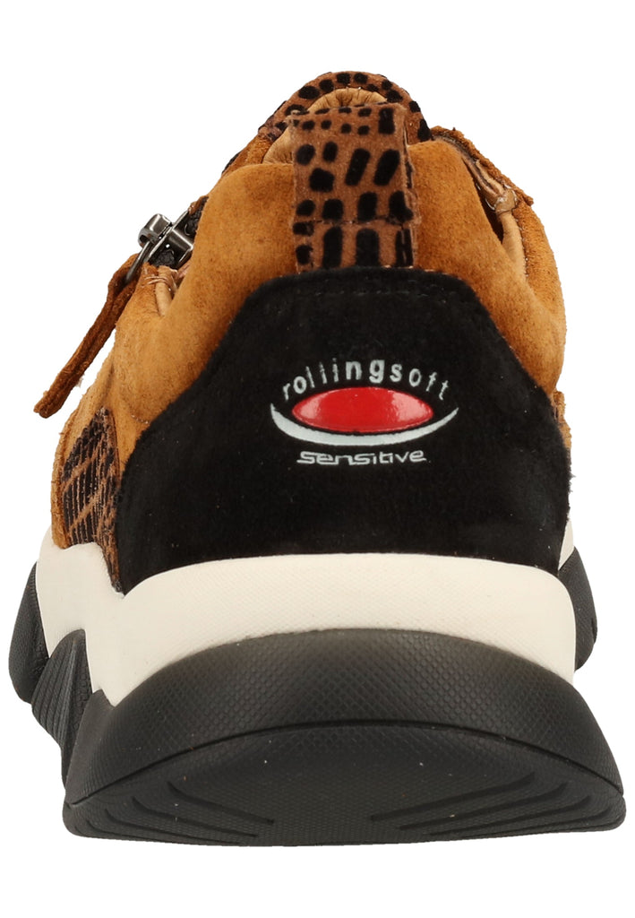 Gabor Sneaker Leder Hellbraun - surf4shoes