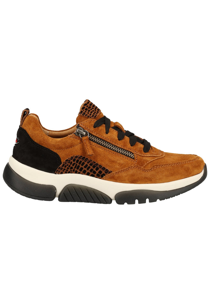 Gabor Sneaker Leder Hellbraun - surf4shoes