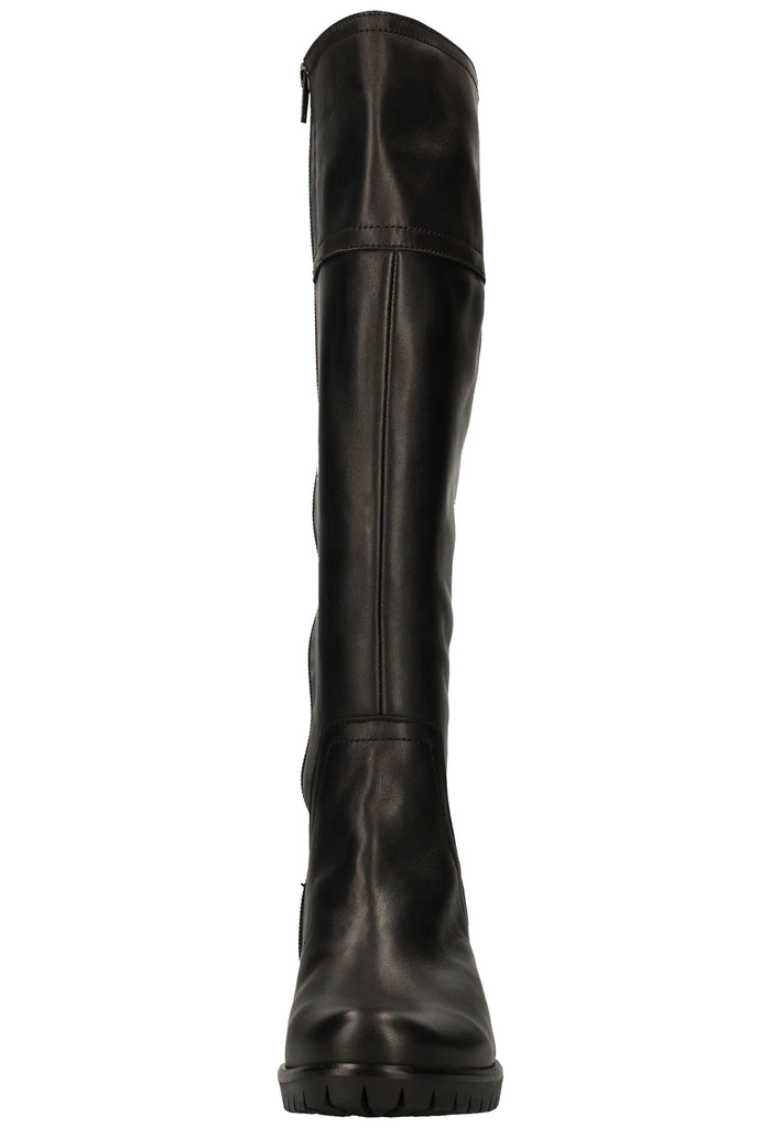 Gabor Stiefel Glattleder Schwarz - surf4shoes