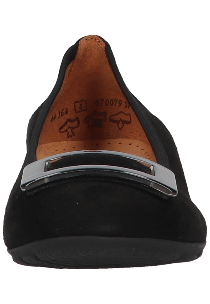 Gabor Ballerinas Leder Schwarz - surf4shoes