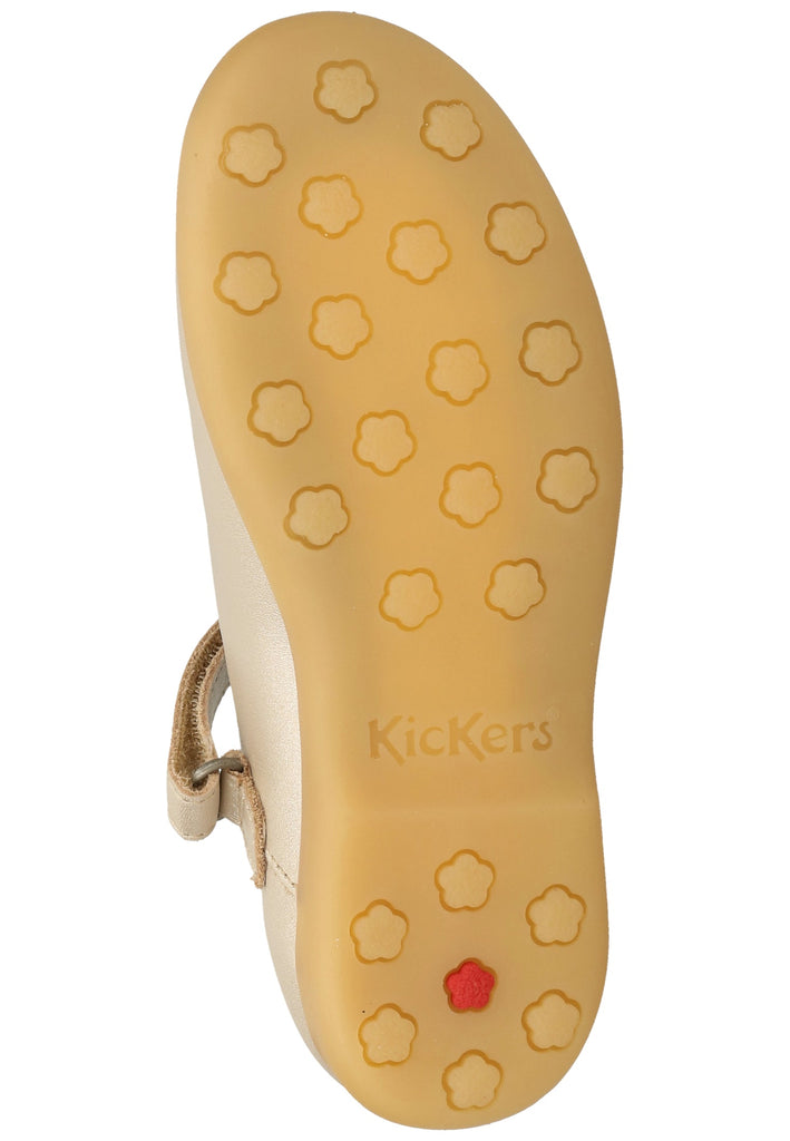 Kickers Ballerinas Leder Weiß - surf4shoes