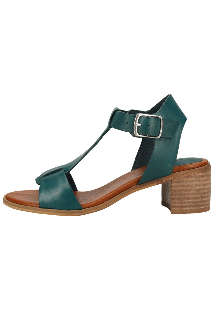 Kickers Sandalen Leder Blau/Grün - surf4shoes