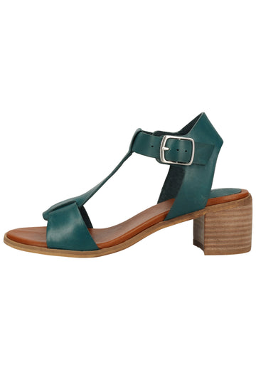 Kickers Sandalen Leder Blau/Grün - surf4shoes