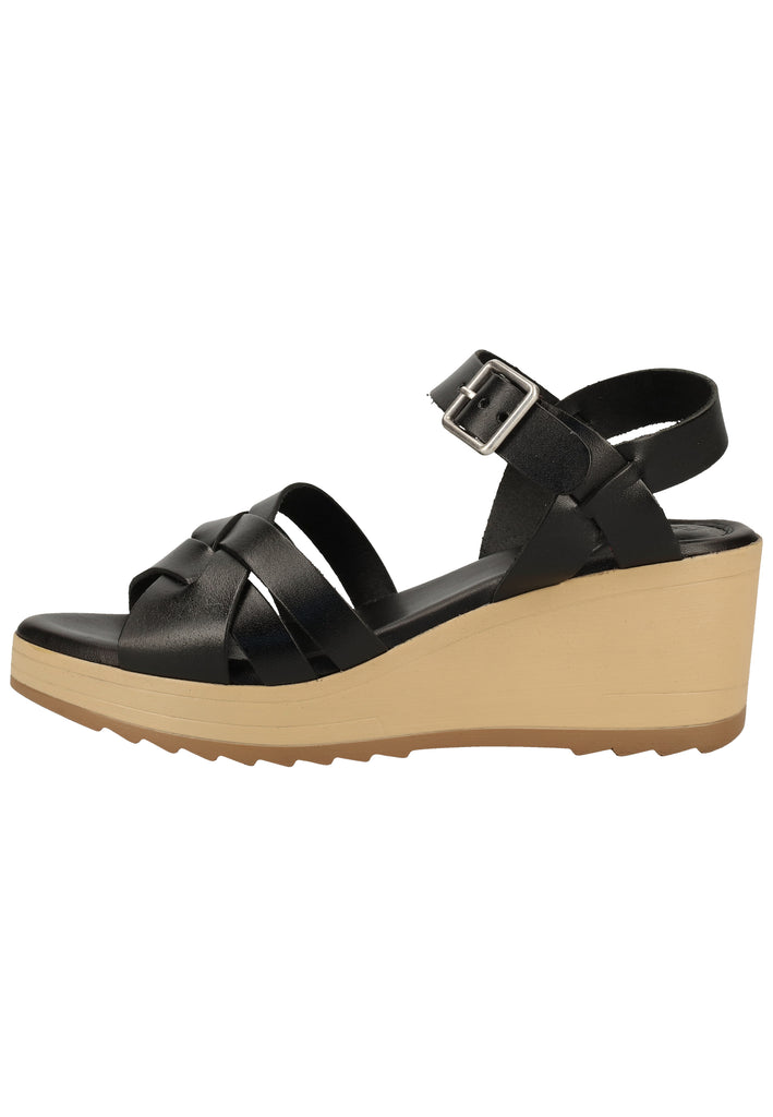 Kickers Sandalen Leder Schwarz - surf4shoes