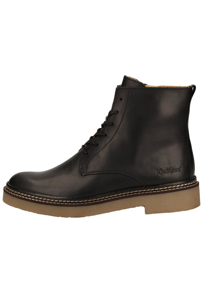 Kickers Stiefelette Leder Schwarz - surf4shoes