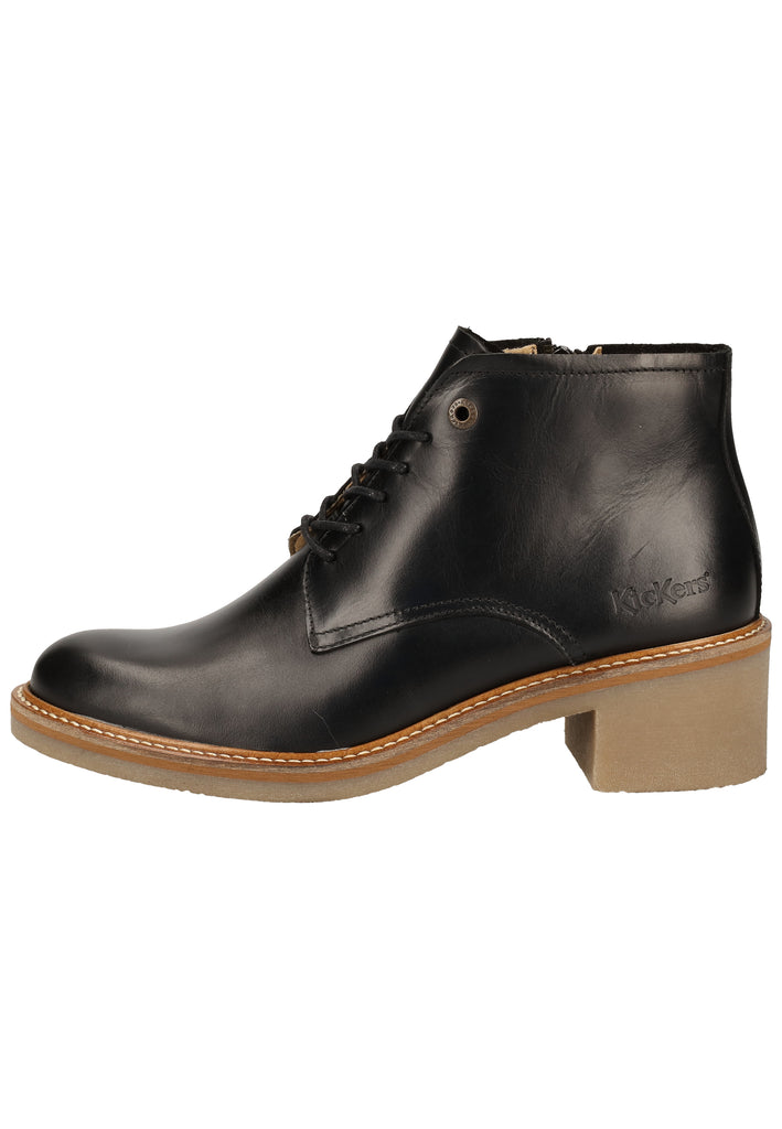 Kickers Stiefelette Leder Schwarz - surf4shoes