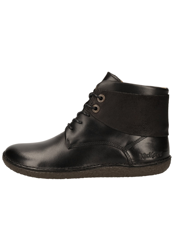 Kickers Stiefelette Leder Schwarz - surf4shoes
