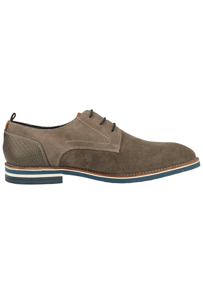 s.Oliver Halbschuhe Leder Grau - surf4shoes
