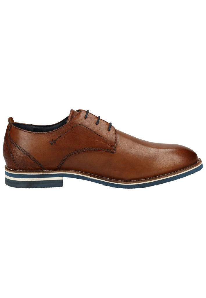s.Oliver Halbschuhe Leder Cognac - surf4shoes