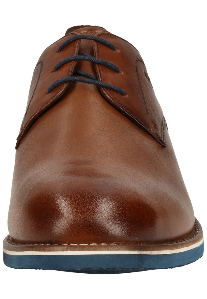 s.Oliver Halbschuhe Leder Cognac - surf4shoes