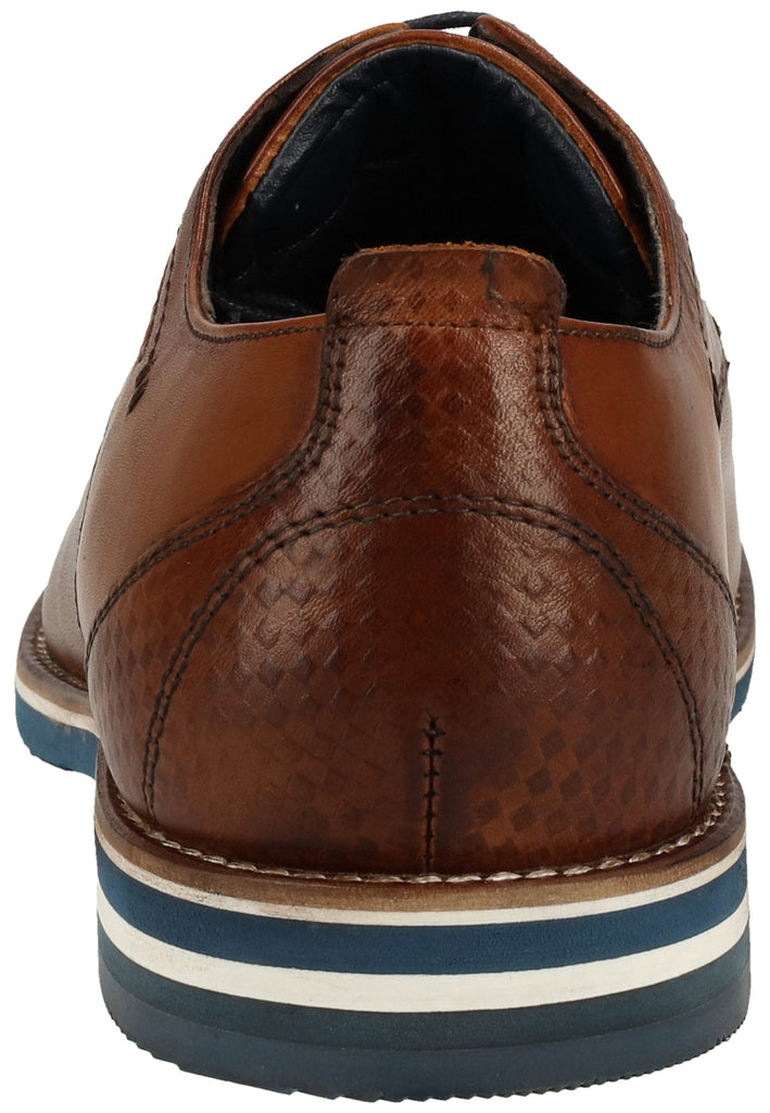 s.Oliver Halbschuhe Leder Cognac - surf4shoes