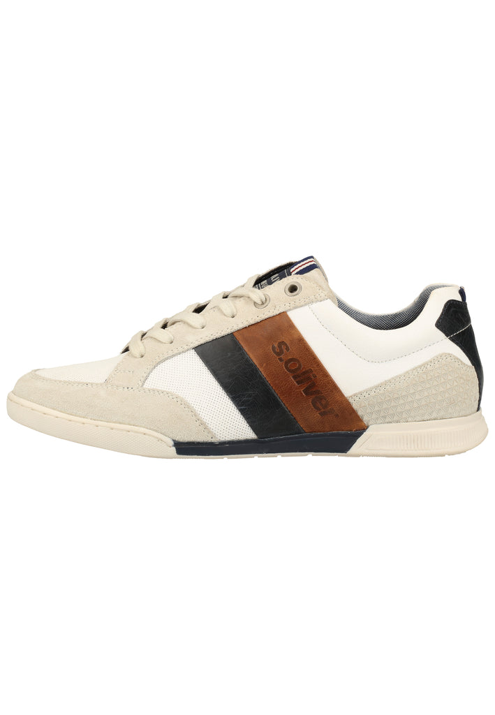 s.Oliver Sneaker Leder Weiß - surf4shoes
