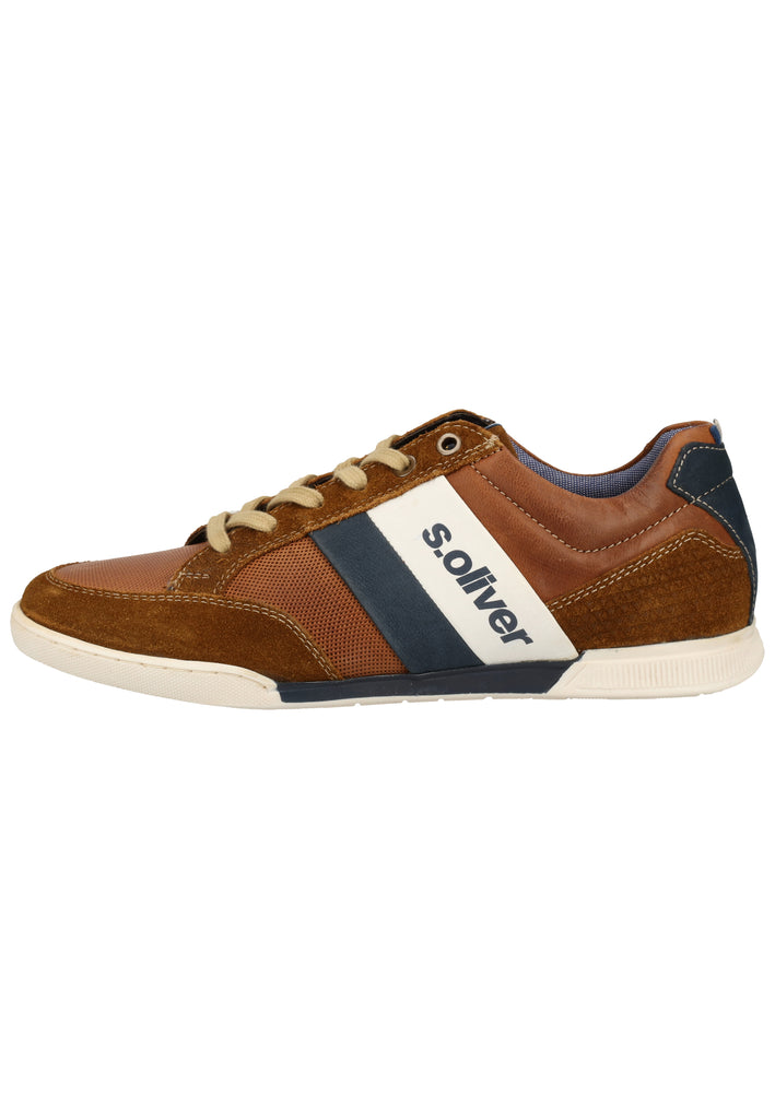 s.Oliver Sneaker Leder Camel - surf4shoes
