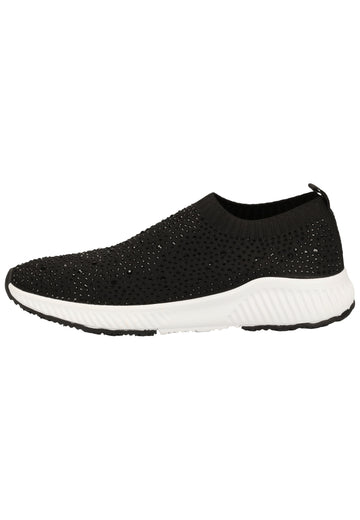 s.Oliver Slipper Textil Schwarz - surf4shoes