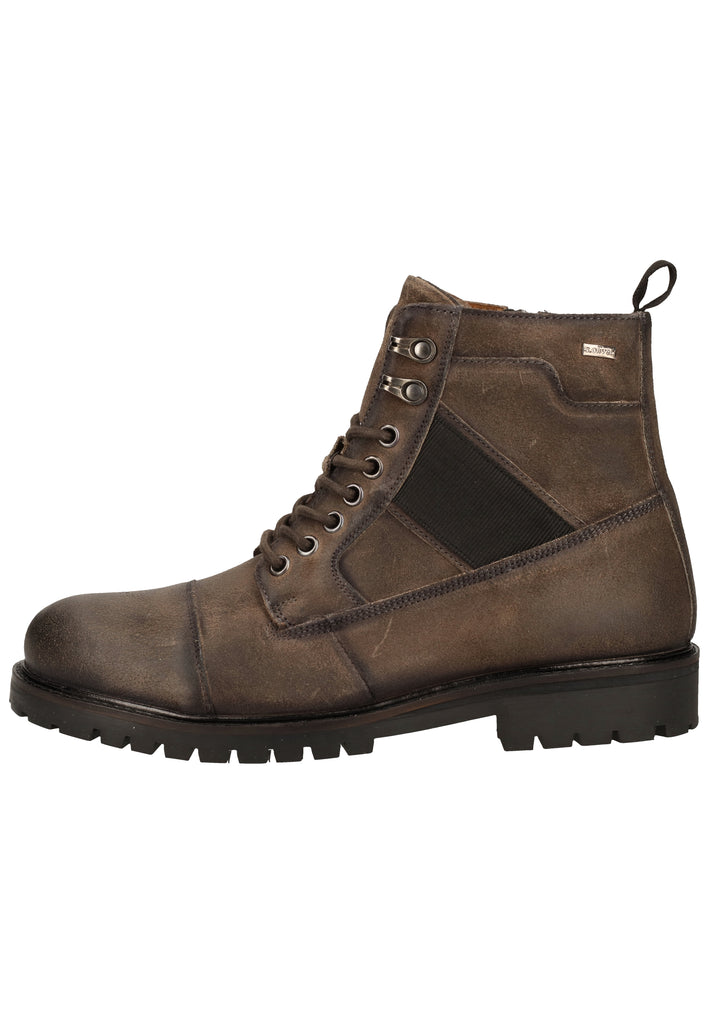 s.Oliver Stiefelette Leder Grau - surf4shoes