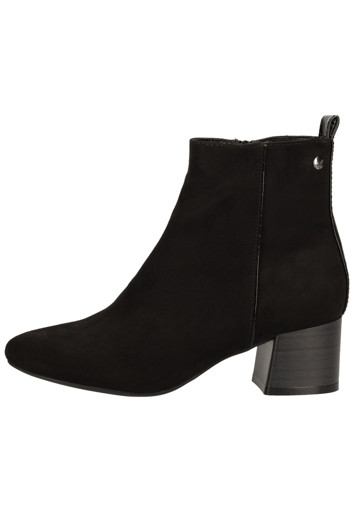 s.Oliver Stiefelette Lederimitat/Textil Schwarz - surf4shoes