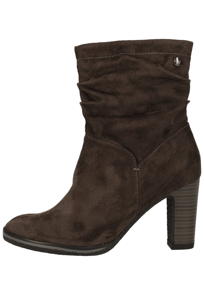 s.Oliver Stiefelette Lederimitat/Textil Grau - surf4shoes
