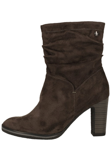 s.Oliver Stiefelette Lederimitat/Textil Grau - surf4shoes