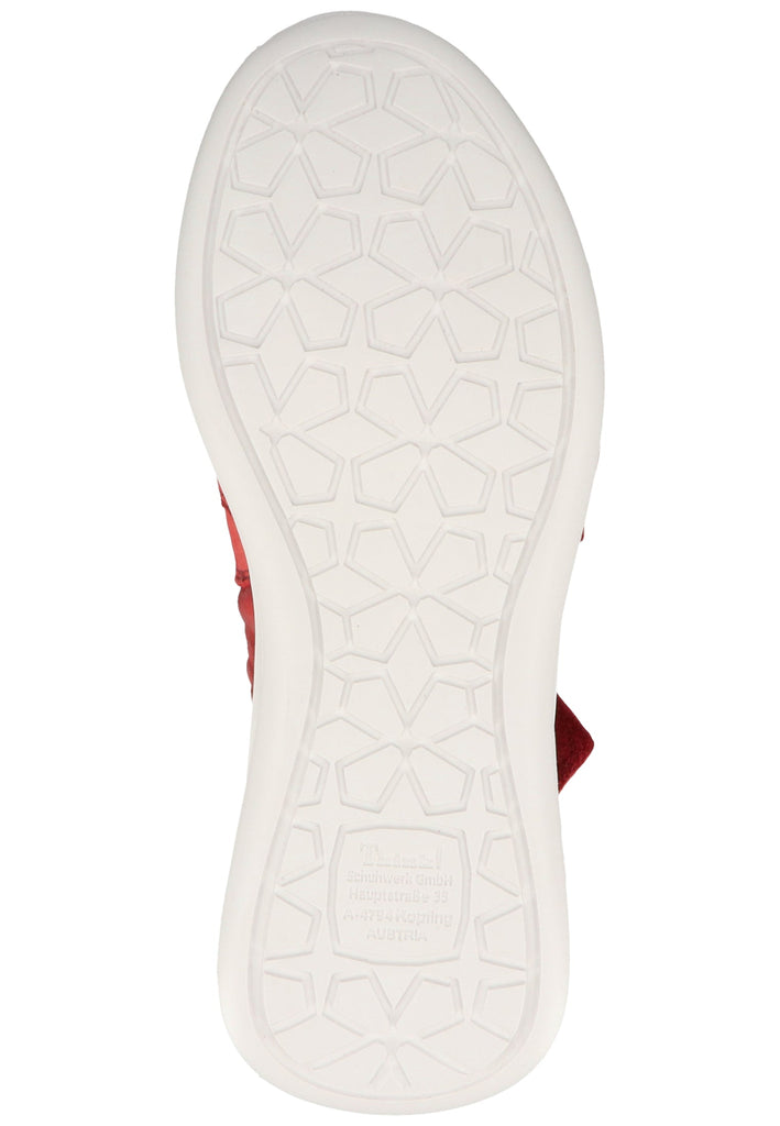 Think! Halbschuhe Leder Rot - surf4shoes