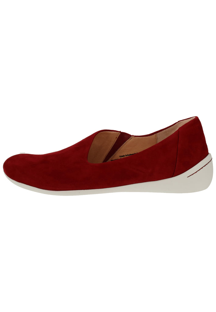 Think! Slipper Leder Rot - surf4shoes