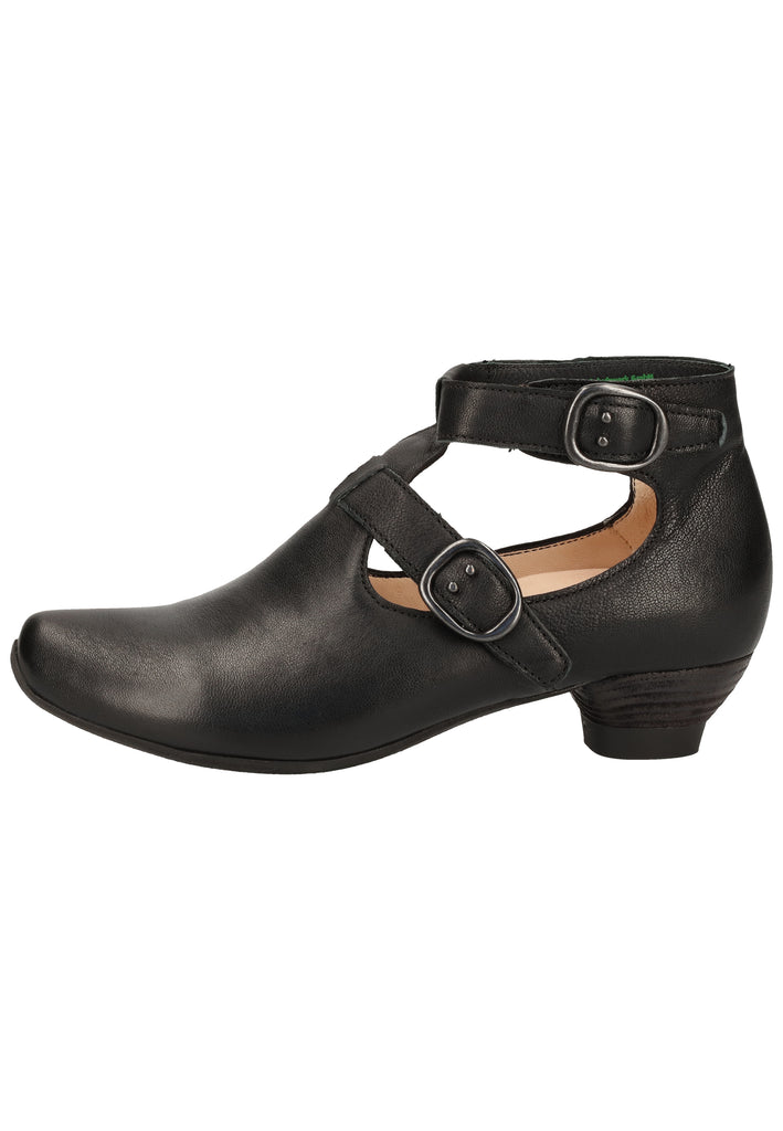 Think! Pumps Leder Schwarz - surf4shoes