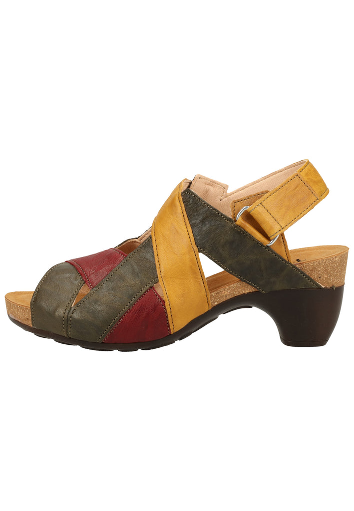 Think! Sandalen Leder Oliv - surf4shoes