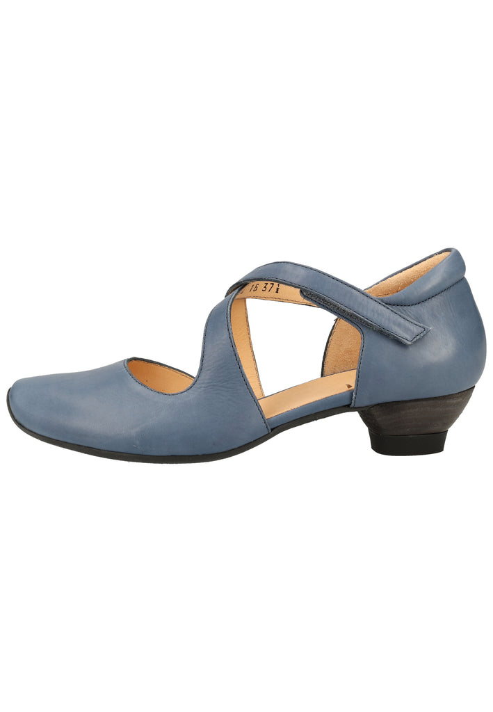 Think! Pumps Leder Jeans - surf4shoes