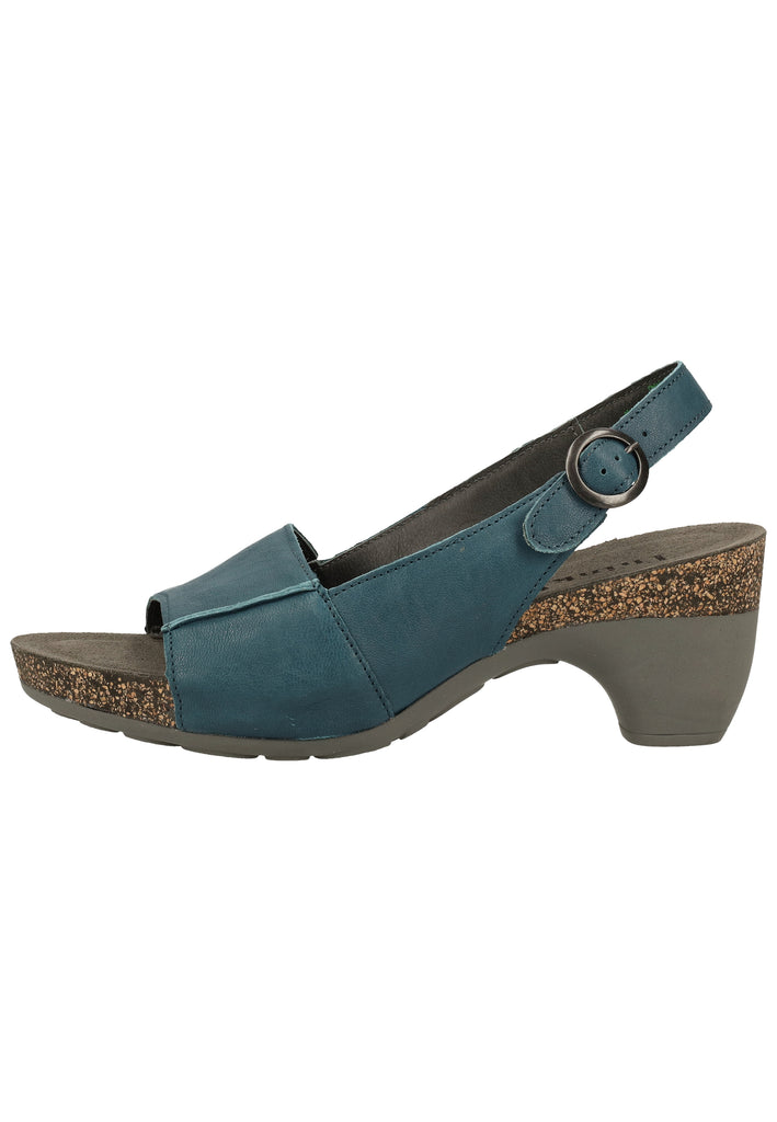 Think! Sandalen Leder Blau - surf4shoes
