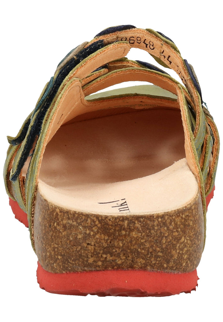 Think! Clogs Leder Apfel - surf4shoes