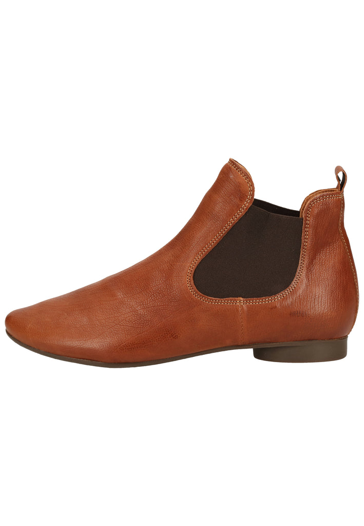 Think! Stiefelette Leder/Textil Cognac - surf4shoes
