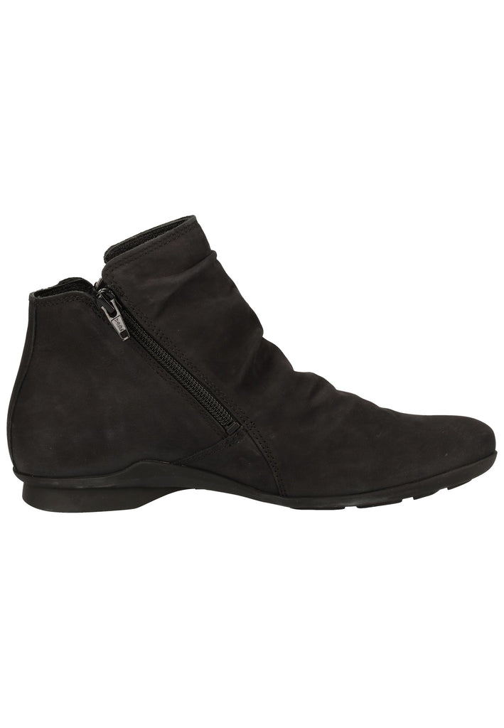 Think! Stiefelette Nubukleder Schwarz - surf4shoes