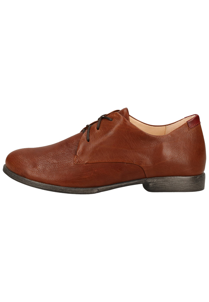 Think! Halbschuhe Leder Cognac - surf4shoes