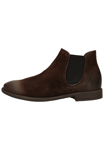 Think! Stiefelette Veloursleder/Textil Mocca - surf4shoes