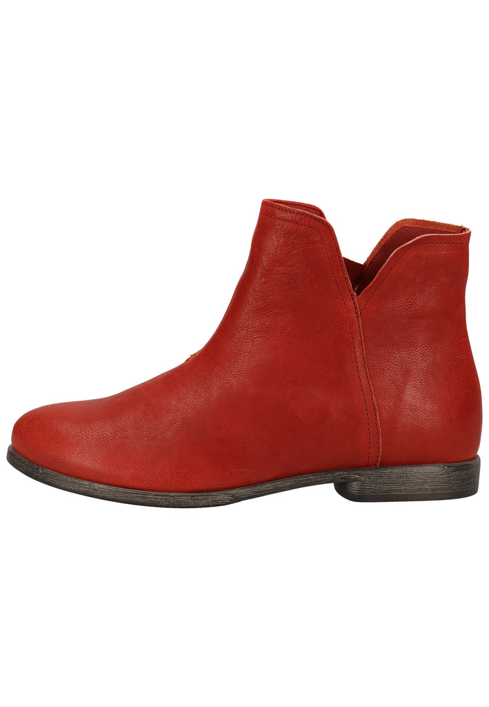 Think! Stiefelette Leder Rot - surf4shoes