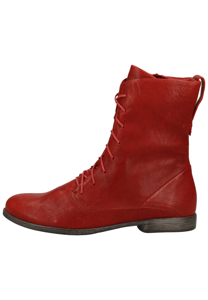 Think! Stiefelette Leder Rot - surf4shoes