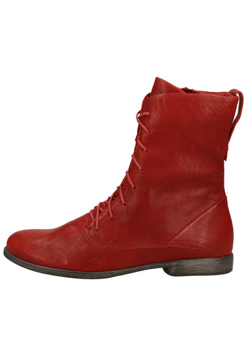 Think! Stiefelette Leder Rot - surf4shoes