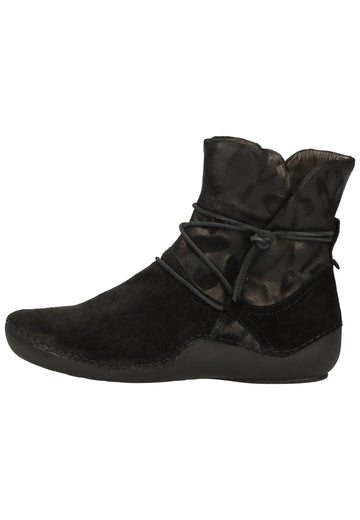 Think! Stiefelette Leder Schwarz - surf4shoes